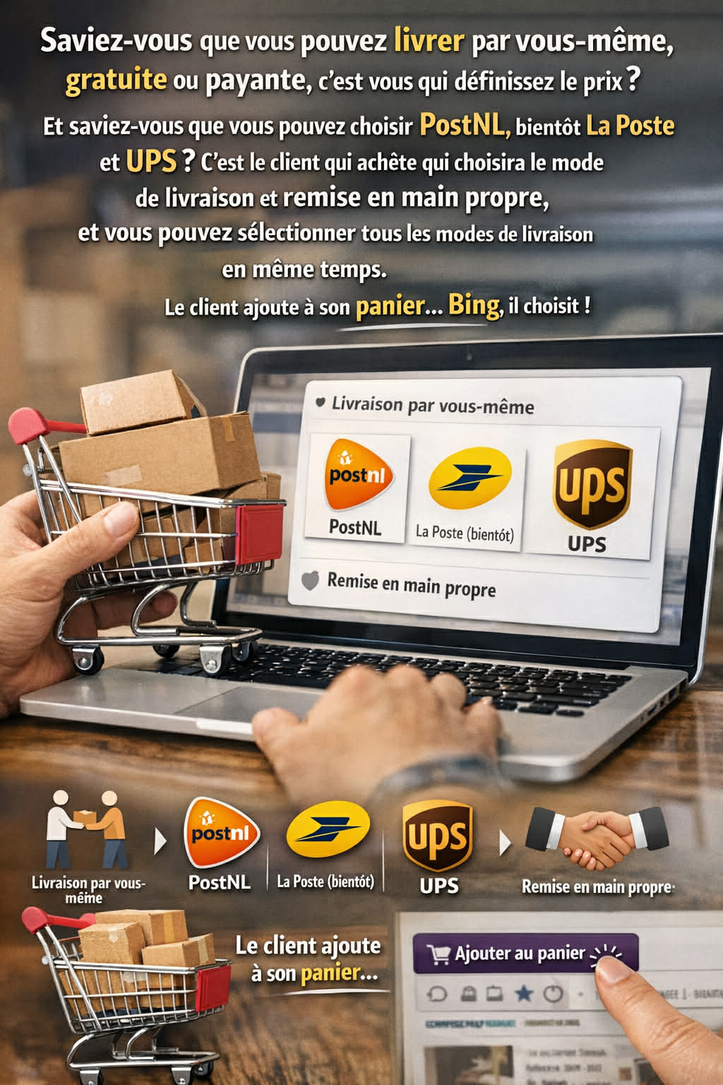 Choisir la livraison